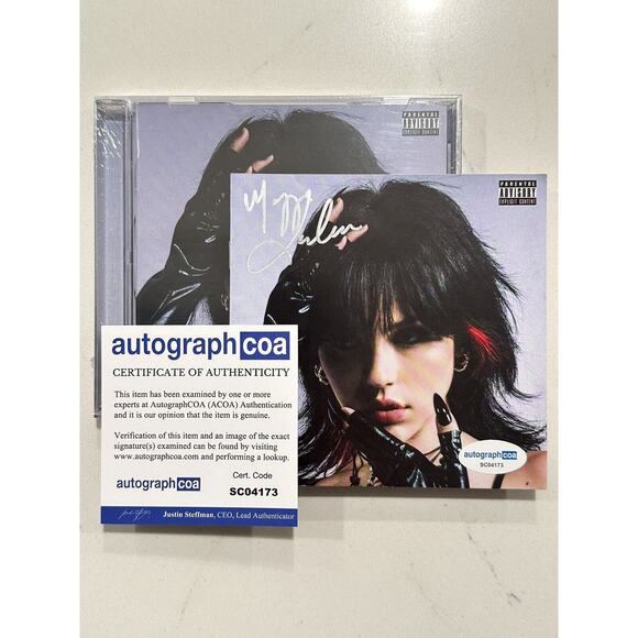 MAGGIE LINDEMANN - Paranoia Cd with Signed / Autographed COA Booklet - ACOA #1